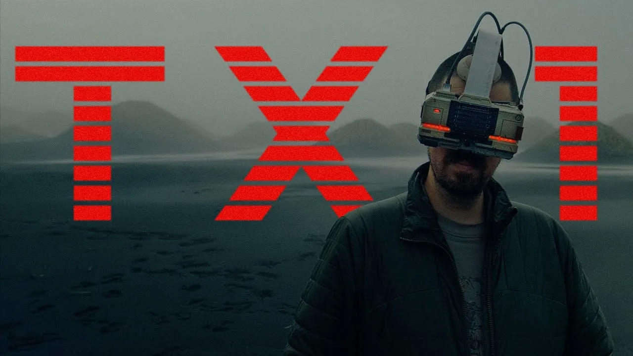 Poster frame for the GxAce video when you take a film camera to another planet